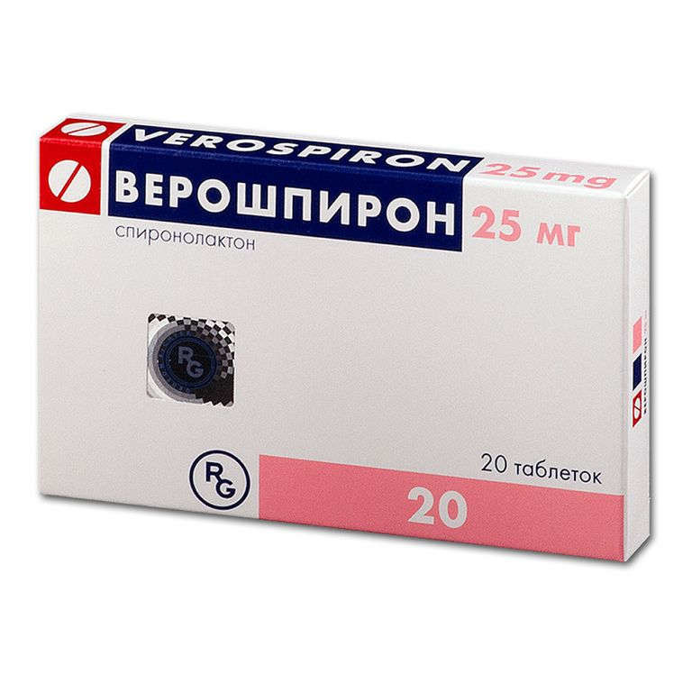 Цена Верошпирона В Аптеке В Таблетках