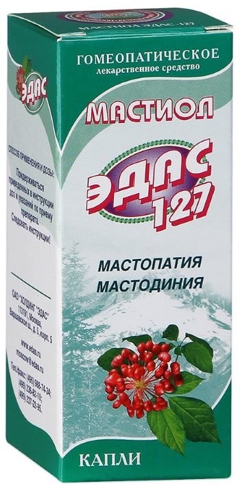 Эдас-127 Мастиол (мастопатия) капли 25мл  в Тейково по цене от .