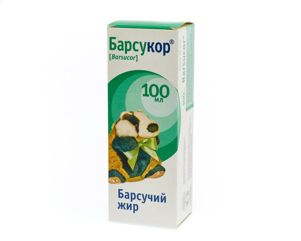 Барсукор Барсучий жир 100мл купить в Москве по цене от 404 рублей