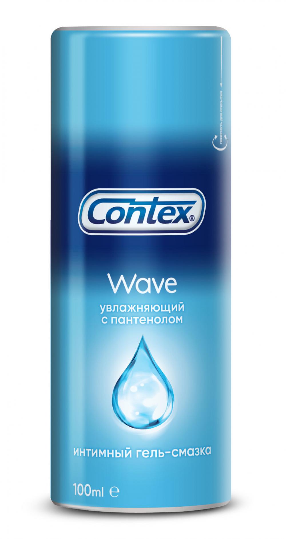 Контекс гель-смазка Wave (увлаж.) 100мл купить в Москве по цене от 608  рублей