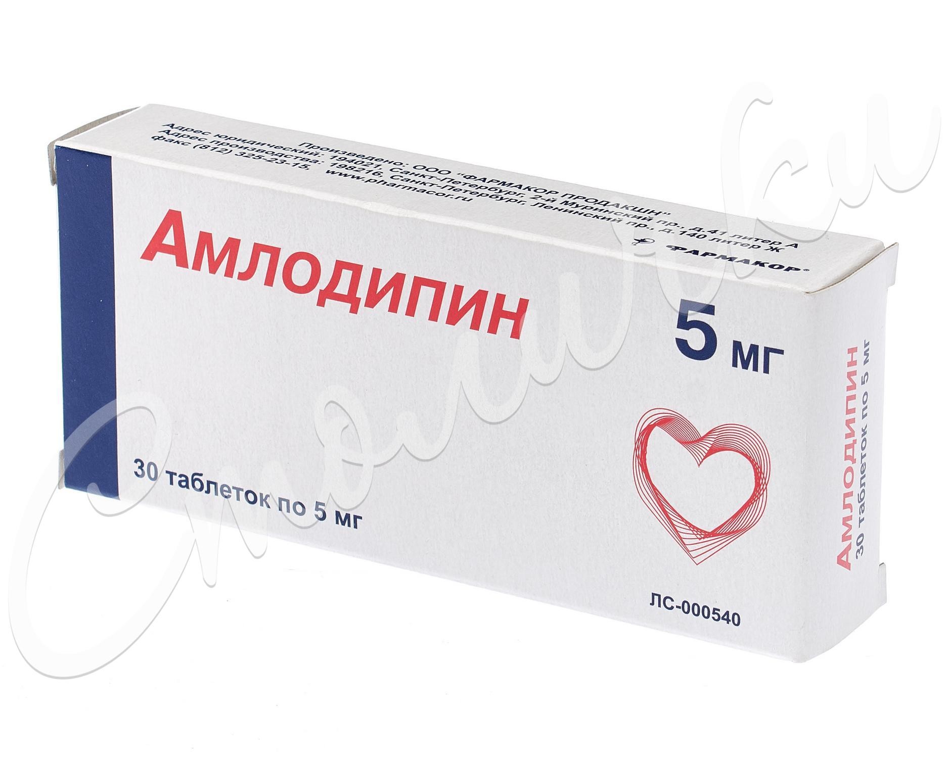 таблетки от давления содержащие амлодипин