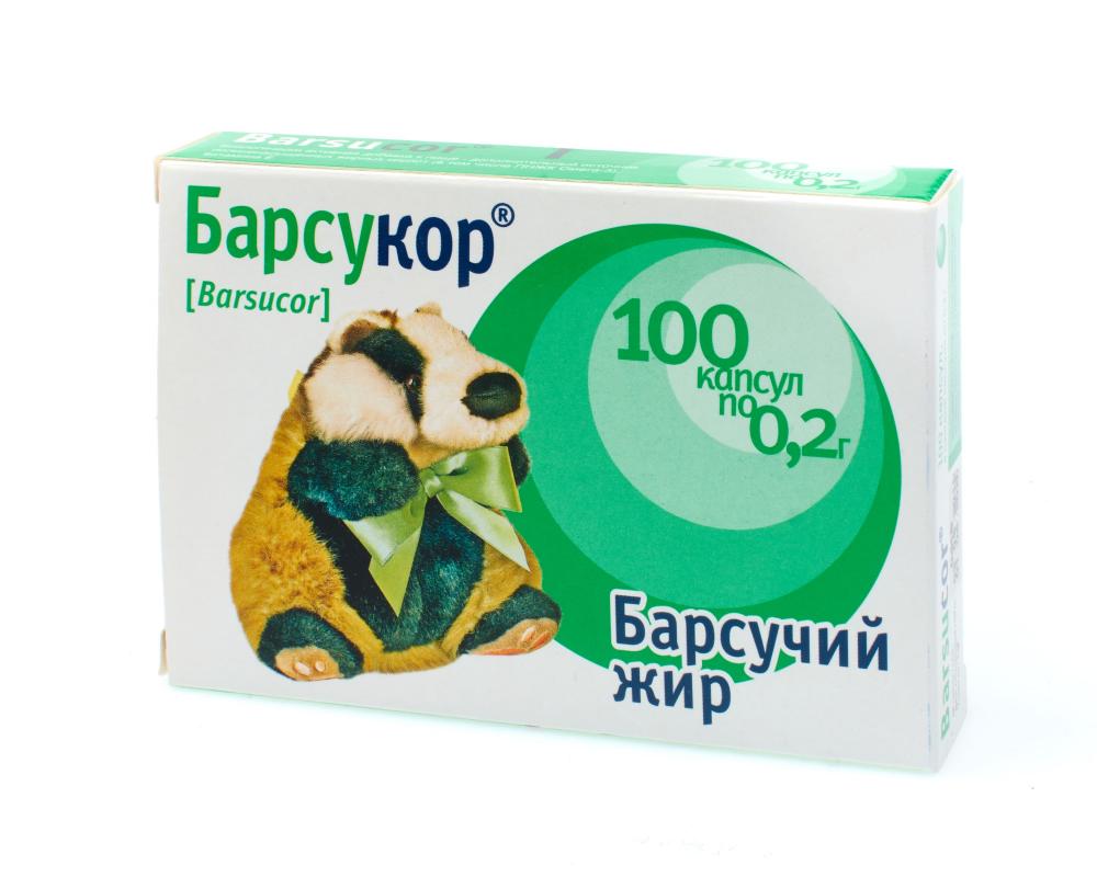 Барсучий жир барсукор