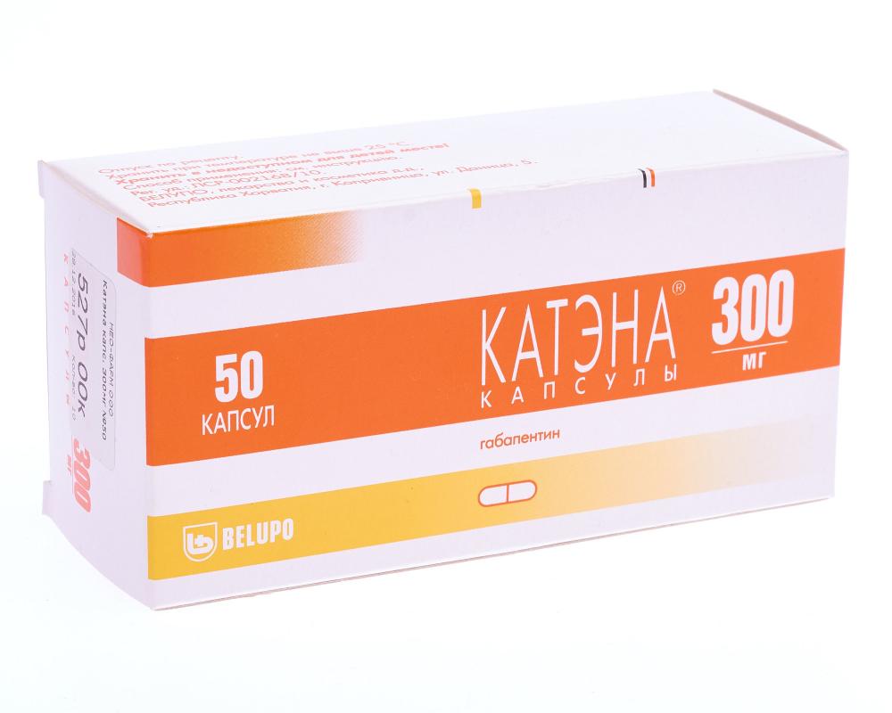 Катэна капсулы 300мг №50 купить в Москве по цене от 714 рублей