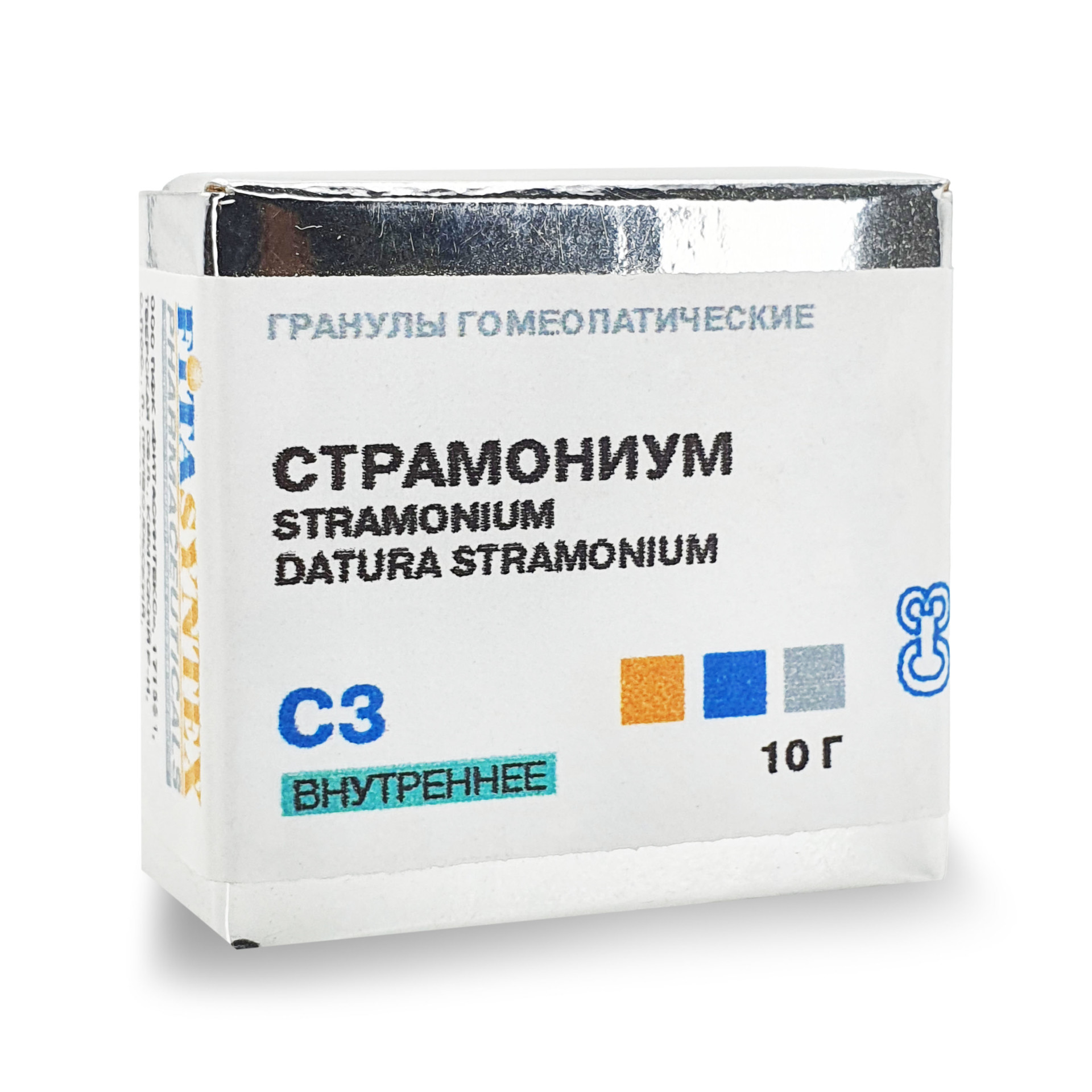 Страмониум (Датура Страмониум) С-3 гранулы 10г  в Пересвете по .