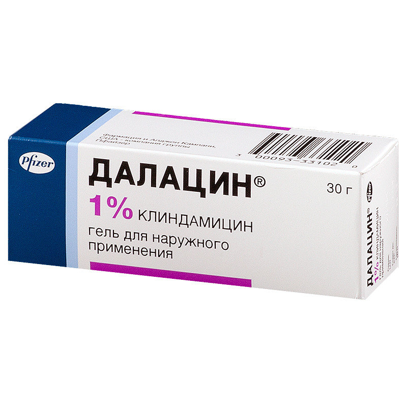 Далацин гель 1% 30г   по цене от 1023 рублей