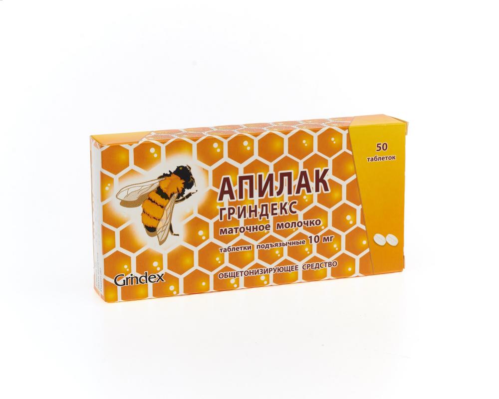 Апилак таблетки 10мг №50  в Костроме по цене от 226.1 рублей