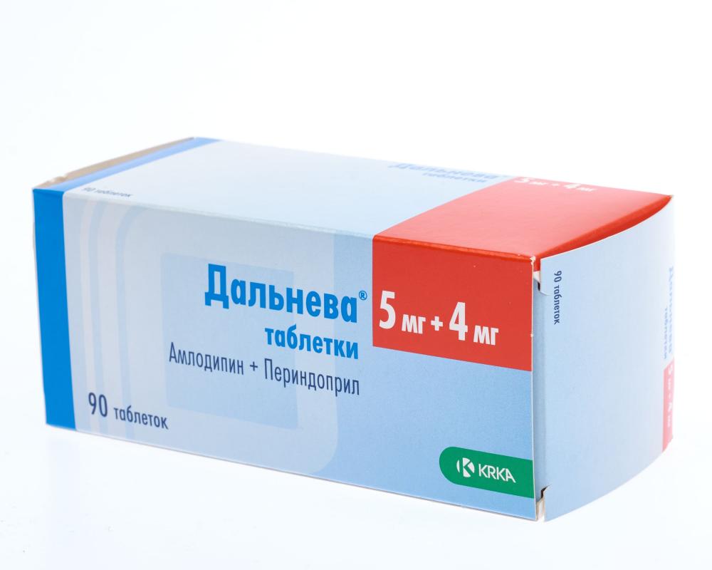 Дальнева таблетки 5мг+4мг №90  в Ступино по цене от 1185 рублей