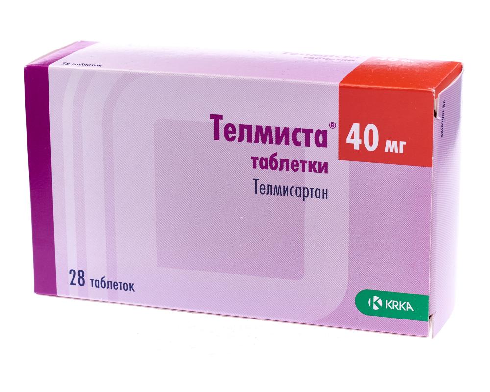 Телмиста таблетки 40мг №28 купить в Москве по цене от 357 рублей