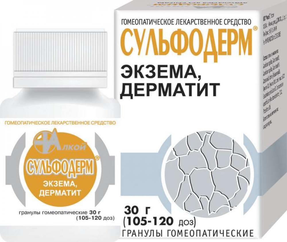 Сульфодерм гранулы 30г  в Балашихе по цене от 244 рублей
