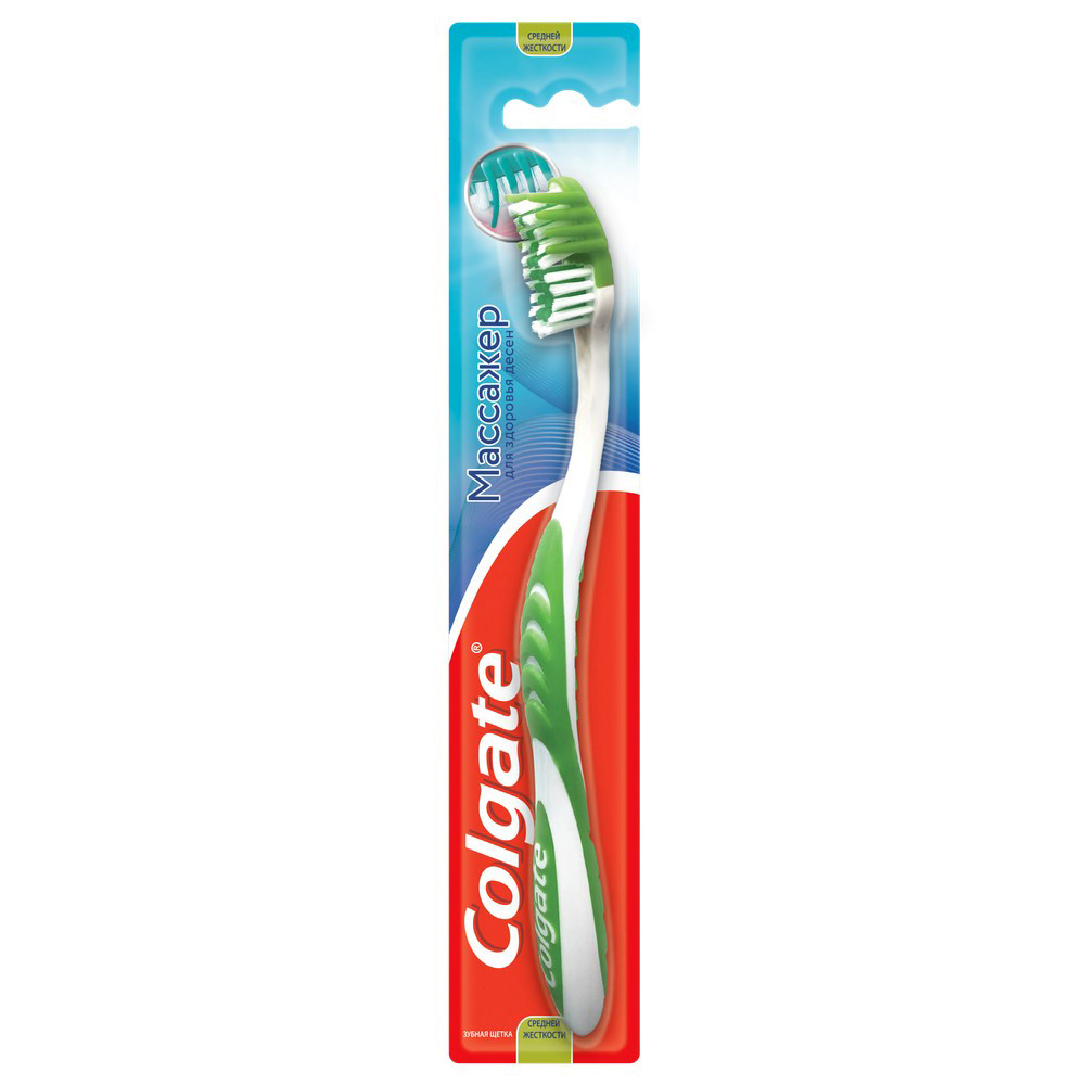 Колгейт зубная щетка Массажер средняя   по цене от 150 рублей