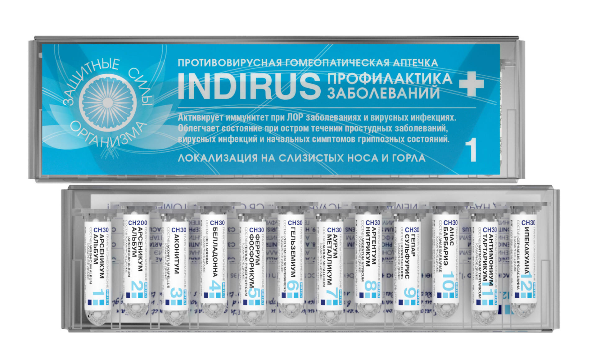 Аптечка гомеопатическая Индирус-1 купить в рп. Боброво по цене от 0 рублей