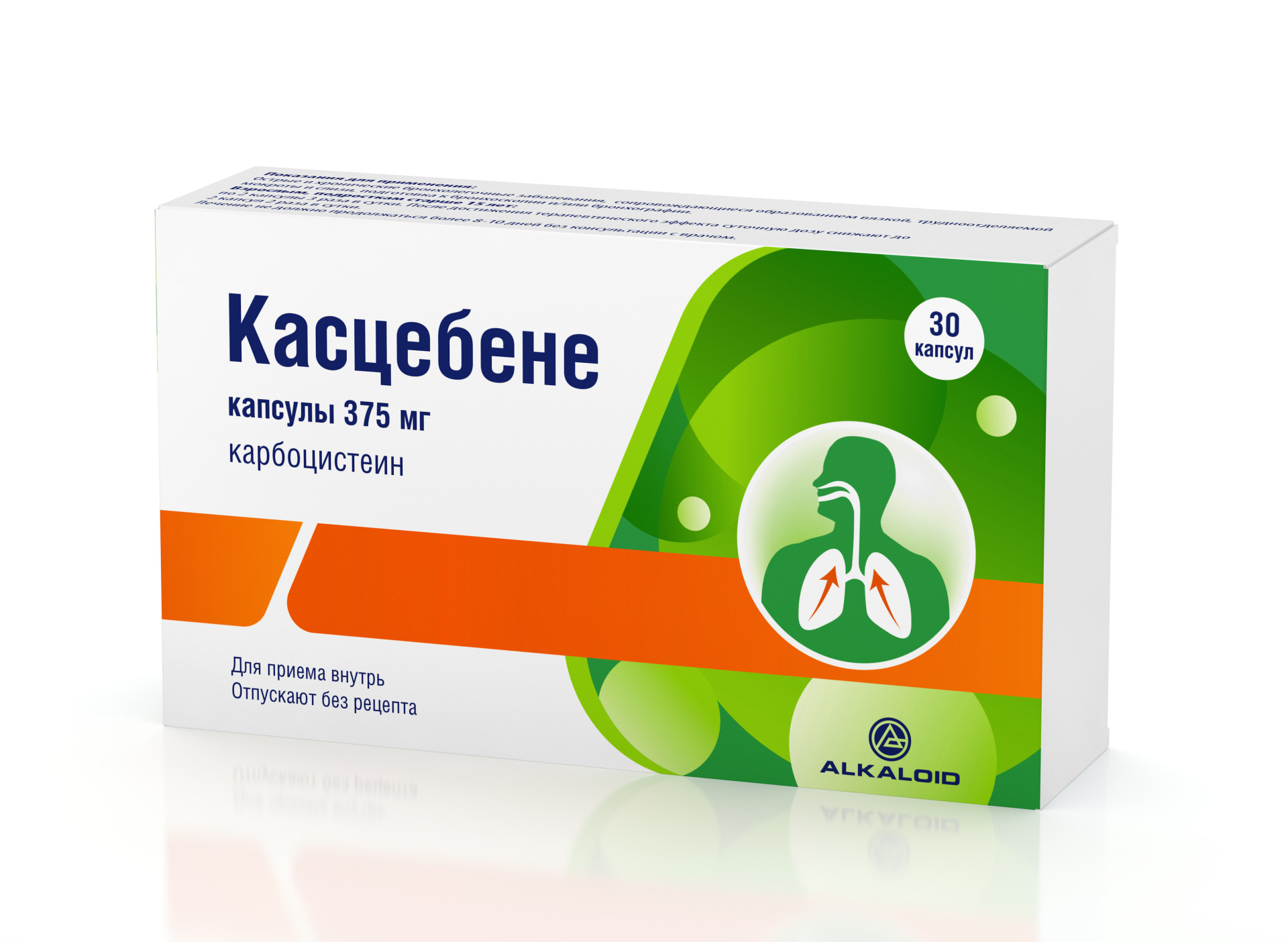 Касцебене капсулы 375мг №30 купить в Москве по цене от 380 рублей