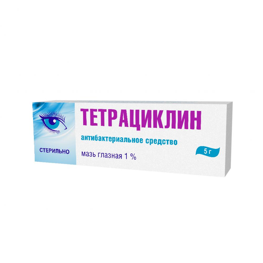 Тетрациклин мазь глазная 1% 5г Синтез   по цене от 65 рублей