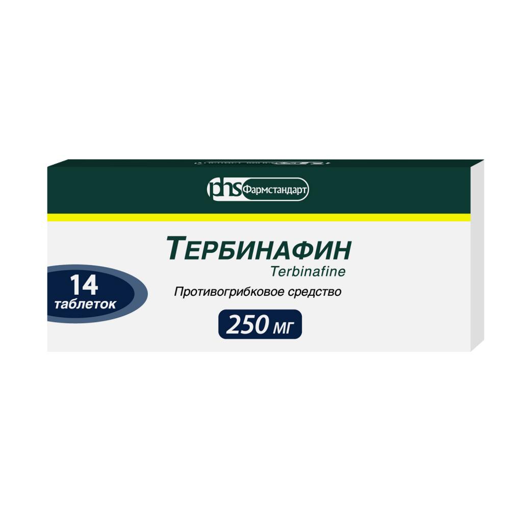 Тербинафин ФСТ таблетки 250мг №14  в Чехове по цене от 340 рублей
