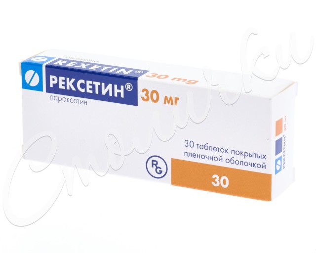 Рексетин таблетки покрытые оболочкой 30мг №30 купить в Москве по цене от 783 рублей