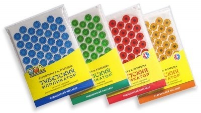 Изображение товара Иппликатор Кузнецова магнит. д/чувств. кожи Красный мал. 17х28см