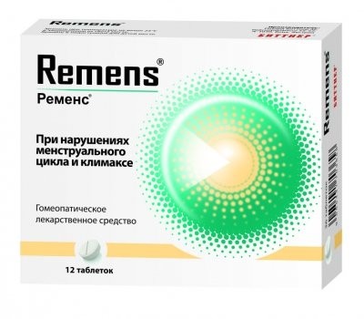 Изображение товара Ременс таблетки гомеопатические №12 для нарушения менструального цикла