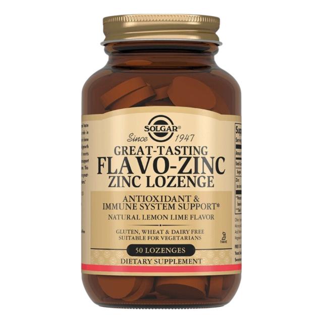 Изображение товара Солгар Флаво-цинк пастилки №50