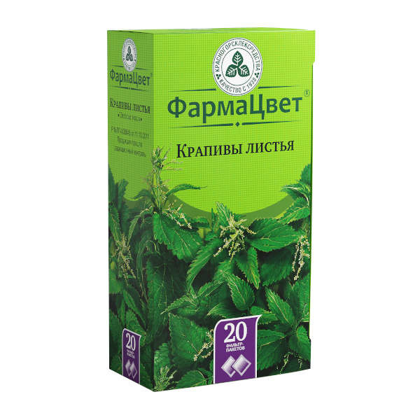 Изображение товара Крапива листья КЛС 1, 5г No20 - натуральный фитосбор для остановки кровотечений