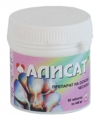 Изображение товара Алисат таблетки №60 для профилактики сосудистых заболеваний и снижения холестерина