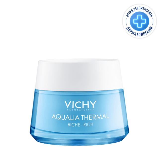 Изображение товара Виши Аквалия Термаль крем для лица насыщенный 50мл