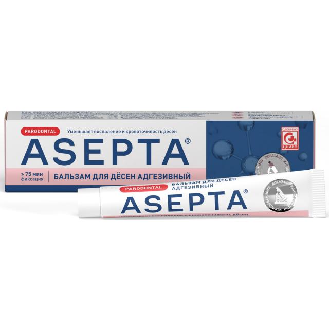 Изображение товара Асепта бальзам для десен адгезивный 10г