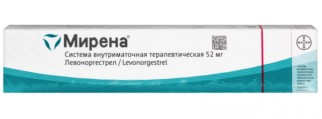 Изображение товара Мирена внутриматочная спираль 20мкг/сут - длительный гормональный контрацептив