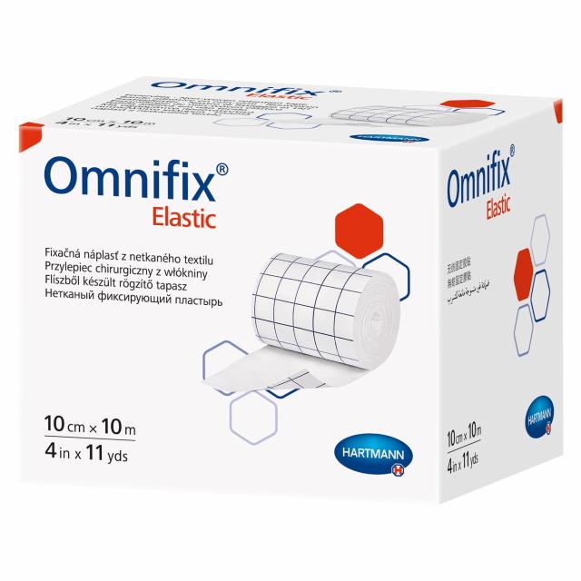 Изображение товара Хартманн Омнификс эластик пластырь фиксирующий 10смх10м гипоаллергенный удобный