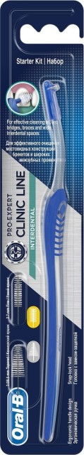 Изображение товара Орал Би зубная щетка Интердентал межзубн.