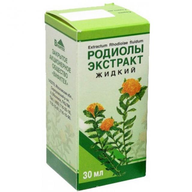 Родиола розовая экстракт жидкий 30мл купить в Москве по цене от 48 рублей