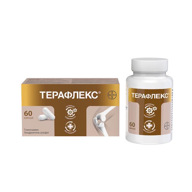 Изображение товара Терафлекс капсулы №60 для суставов остеоартроза и остеохондроза