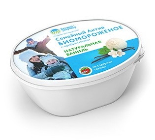Изображение товара Биомороженое Семейный актив 7,5% 450г