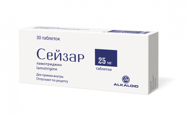 Изображение товара Сейзар таблетки 25мг №30