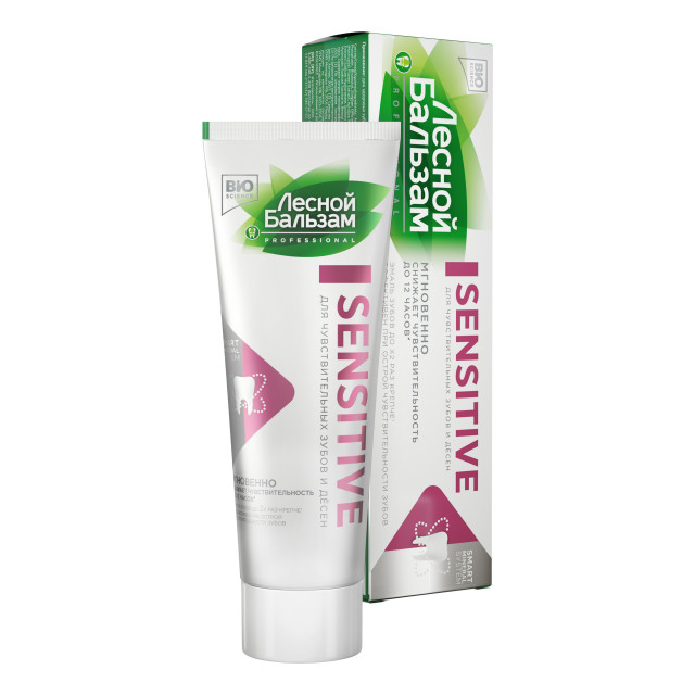 Изображение товара Лесной бальзам зубная паста д/чувств.зубов/десен 75мл