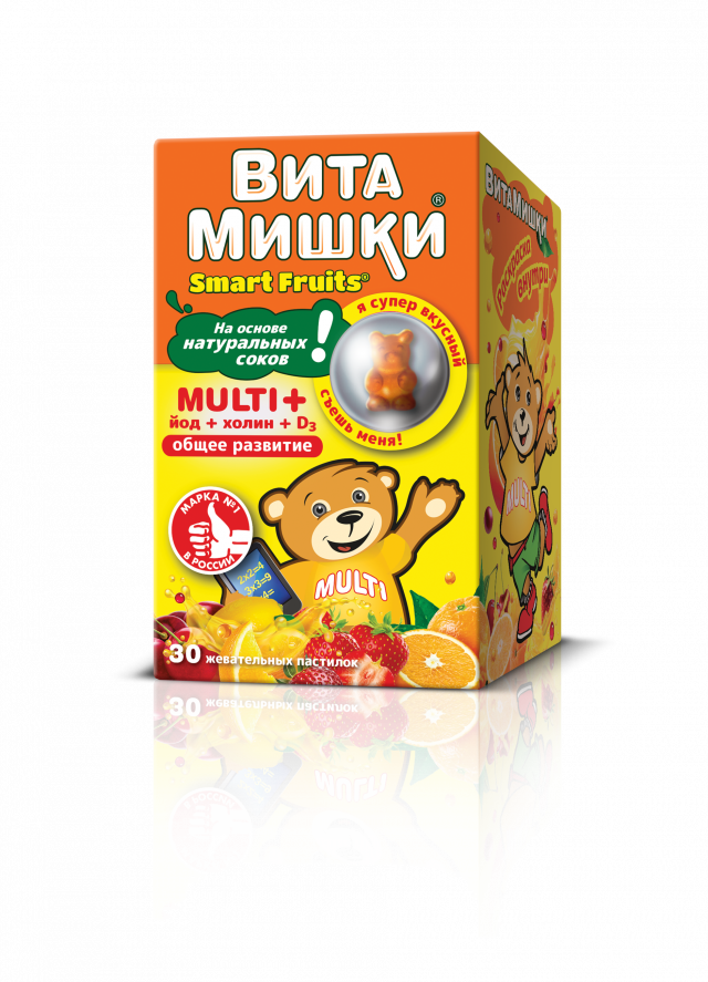 Изображение товара ВитаМишки Мульти+ пастилки жевательные №30
