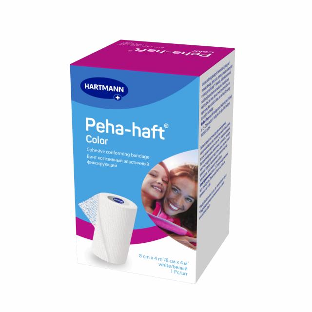 Изображение товара Хартманн Пеха хафт Бинт самофикс. белый 4мх8см