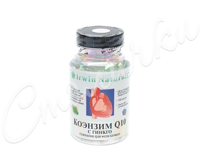 Изображение товара Коэнзим Q10 с Гинкго капсулы 500мг №100