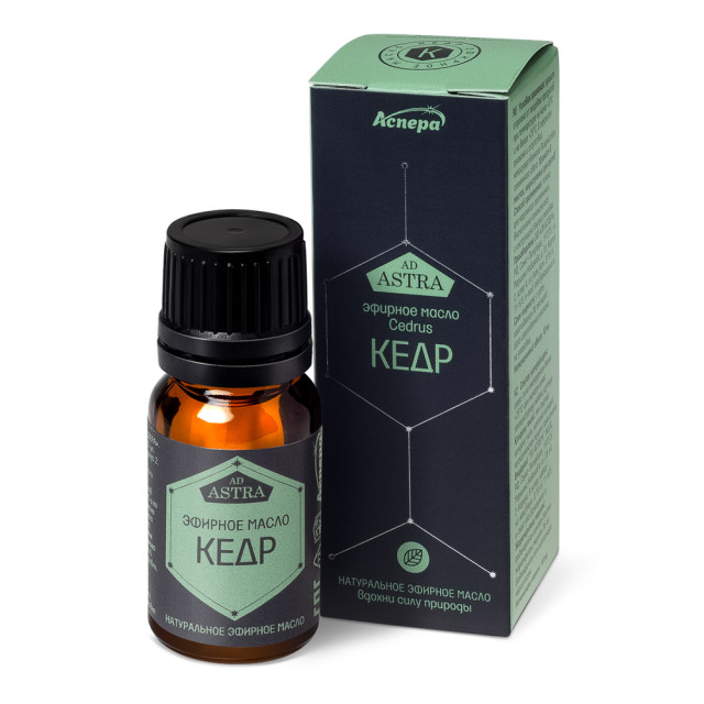 Изображение товара Эфирное масло кедра Аспера 10мл натуральное для кожи и ароматерапии