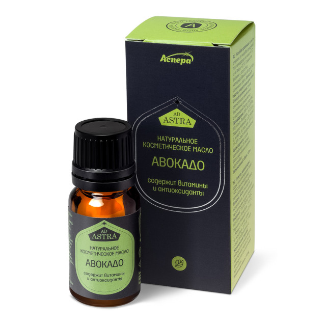 Изображение товара Аспера масло косметическое авокадо 10мл для ухода за кожей и волосами