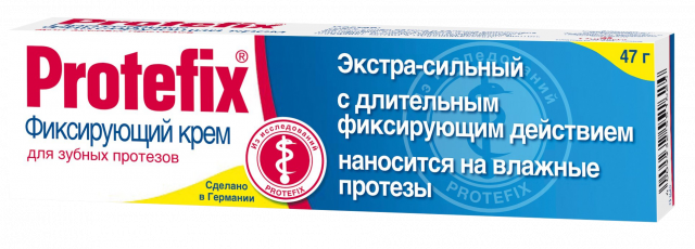Изображение товара Протефикс крем для фиксации зубных протезов экстра сильный 40мл