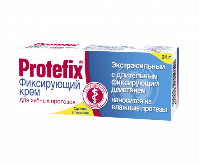Изображение товара Протефикс крем для фиксации зубных протезов экстра сильный 20мл