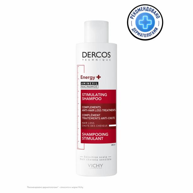 Изображение товара Виши Деркос Энерджи+ шампунь тонизирующий 200мл
