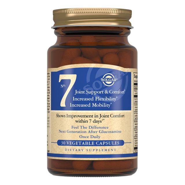 Изображение товара Солгар №7 капсулы для поддержки суставов и гибкости 30 шт
