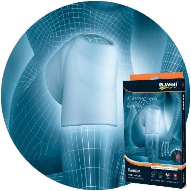 Изображение товара Би Велл Рехаб Бандаж на колен. сустав согрев. аэропрен р.L сер. W-338