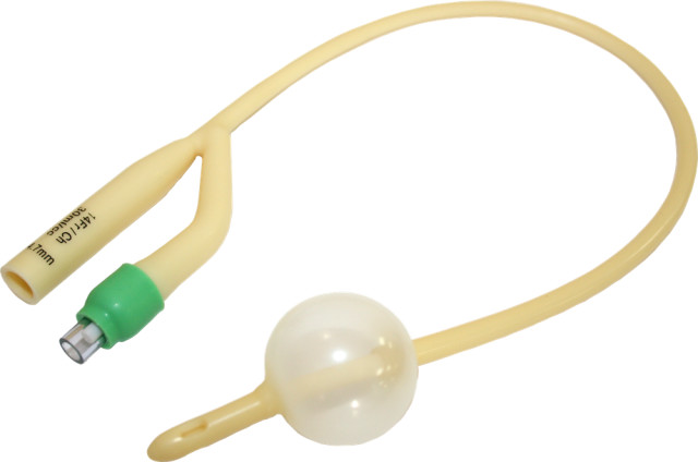 Изображение товара Катетер Фолея 2-х ходовой латексный CH22 30мл для медицинских процедур