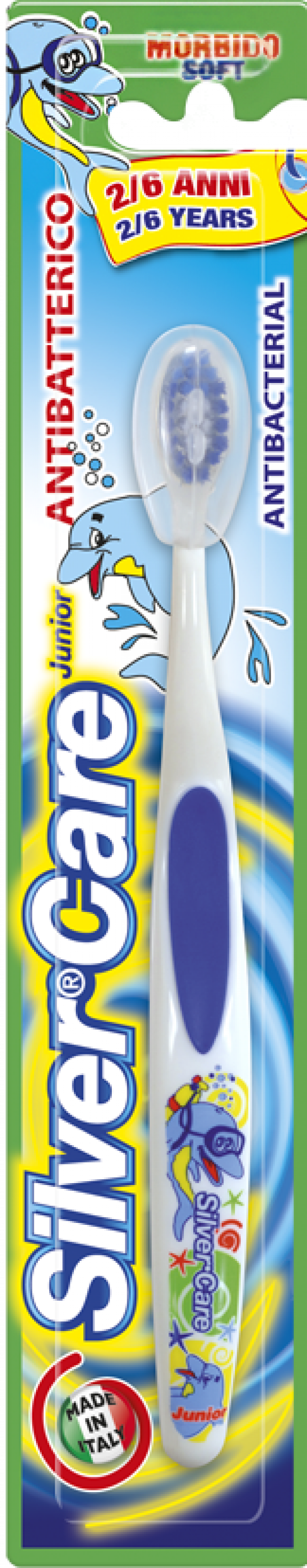 Изображение товара Серебряная защита зубная щетка Джуниор для детей 2-6лет 4344