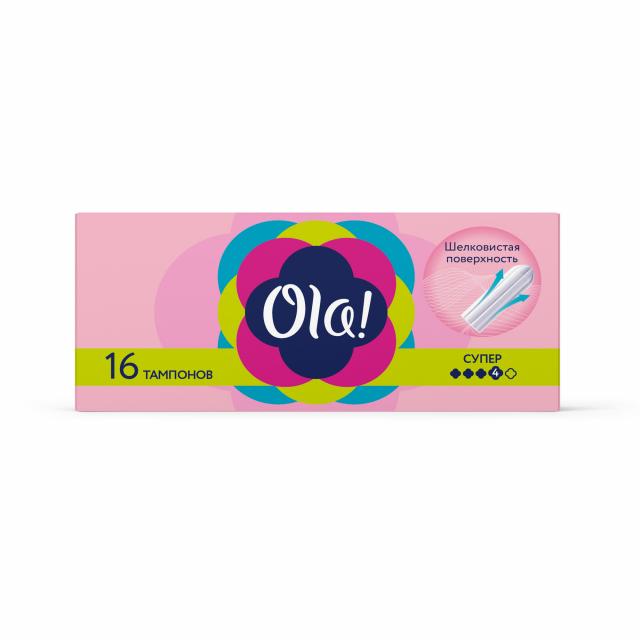 Изображение товара Гигиенические тампоны Ola! Super №16 для обильных выделений