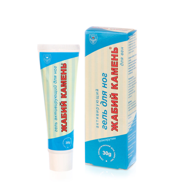 Изображение товара Жабий камень гель для ног с глюкозамином 30 мл - уход за ногами