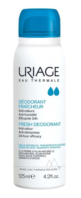 Изображение товара Урьяж дезодорант-спрей освежающий с квасцовым камнем 125мл