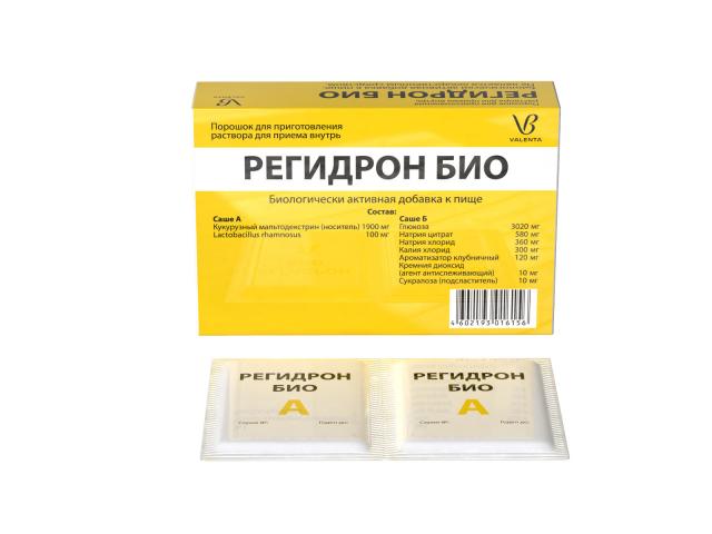 Изображение товара Регидрон Био порошок для приготовления раствора внутрь саше 6,4 г №5